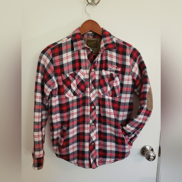 Woolrich Plaid Lined Shirt Jacket Size XXS - Picture 1 of 14
